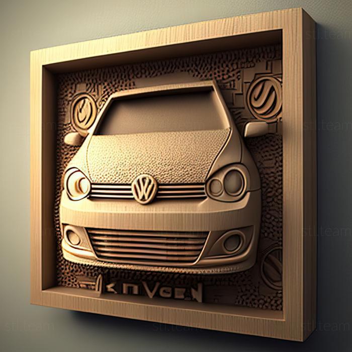 3D model Volkswagen Golf Plus (STL)